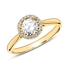 Ring aus 585er Gold mit Brillanten Unkategorisiert online kaufen