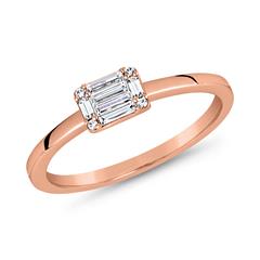 Ring für Damen aus Roségold mit Diamanten Unkategorisiert online kaufen