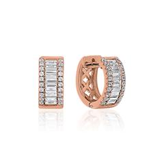 Roségold Creolen für Damen mit Diamanten, Lab Grown Unkategorisiert online kaufen Roségold Creolen für Damen mit Diamanten, Lab Grown Unkategorisiert online kaufen