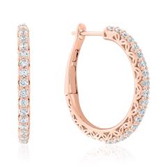 Roségold Creolen für Damen mit Diamanten Unkategorisiert online kaufen