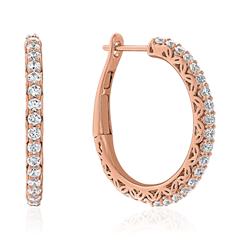Roségold Creolen für Damen mit Lab Grown Diamanten Unkategorisiert online kaufen Roségold Creolen für Damen mit Lab Grown Diamanten Unkategorisiert online kaufen