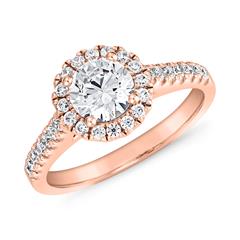 Roségoldener Halo-Ring mit Diamanten, gravierbar Unkategorisiert online kaufen Roségoldener Halo-Ring mit Diamanten, gravierbar Unkategorisiert online kaufen