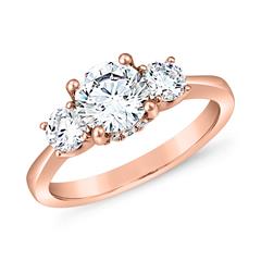 Roségoldener Trinity Verlobungsring mit Diamanten Unkategorisiert online kaufen