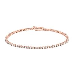 Roségoldenes Rivière-Armband mit lab grown Diamanten Unkategorisiert online kaufen Roségoldenes Rivière-Armband mit lab grown Diamanten Unkategorisiert online kaufen