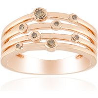 SI1 Argyle-Rose de France-Brillant-Silberring (Annette) Unkategorisiert online kaufen