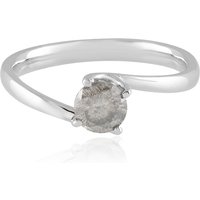 Silberfarbener I3 Brillant-Platinring (KM by Juwelo) Unkategorisiert online kaufen
