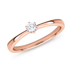 Solitärring aus 18K Roségold mit Diamant, lab-grown Unkategorisiert online kaufen Solitärring aus 18K Roségold mit Diamant, lab-grown Unkategorisiert online kaufen