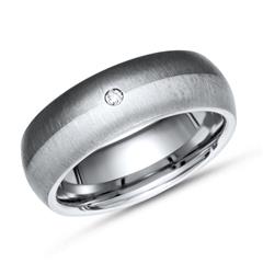 Titan- & Silberring mit Diamant 0,02ct Unkategorisiert online kaufen