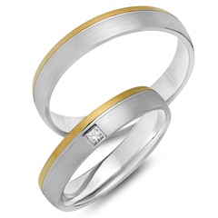 Trauringe 333er Gelb- Weissgold mit Brillant Unkategorisiert online kaufen Trauringe 333er Gelb- Weissgold mit Brillant Unkategorisiert online kaufen