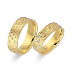 Trauringe 333er Gelbgold 3 Diamanten Unkategorisiert online kaufen