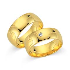 Trauringe 333er Gelbgold mit Brillant Unkategorisiert online kaufen