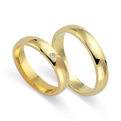 Trauringe 333er Gelbgold mit Brillant Unkategorisiert online kaufen