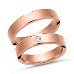 Trauringe 333er Rotgold mit Brillant Unkategorisiert online kaufen