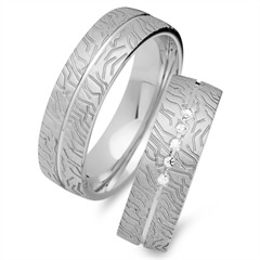 Trauringe 333er Weissgold 5 Diamanten Unkategorisiert online kaufen