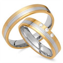 Trauringe 585er Gelb- Weissgold 3 Diamanten Unkategorisiert online kaufen Trauringe 585er Gelb- Weissgold 3 Diamanten Unkategorisiert online kaufen