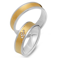 Trauringe 585er Gelb- Weissgold 6 Brillanten Unkategorisiert online kaufen Trauringe 585er Gelb- Weissgold 6 Brillanten Unkategorisiert online kaufen