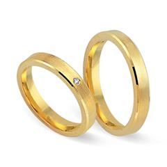 Trauringe 585er Gelbgold mit Brillant Unkategorisiert online kaufen