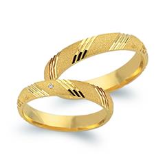 Trauringe 585er Gelbgold mit Diamant Unkategorisiert online kaufen