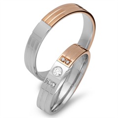 Trauringe 585er Rot- Weissgold 5 Brillanten Unkategorisiert online kaufen Trauringe 585er Rot- Weissgold 5 Brillanten Unkategorisiert online kaufen