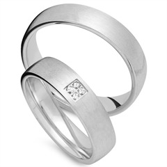 Trauringe 585er Weissgold 4 Diamanten Unkategorisiert online kaufen