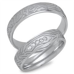 Trauringe 585er Weissgold 5 Diamanten Unkategorisiert online kaufen