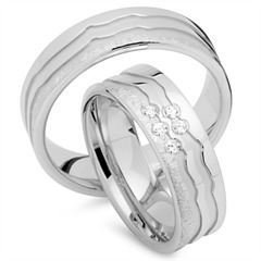 Trauringe 585er Weissgold 5 Diamanten Unkategorisiert online kaufen