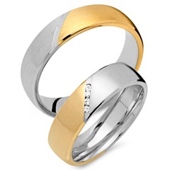 Trauringe 750er Gelb- Weissgold 4 Diamanten Unkategorisiert online kaufen Trauringe 750er Gelb- Weissgold 4 Diamanten Unkategorisiert online kaufen