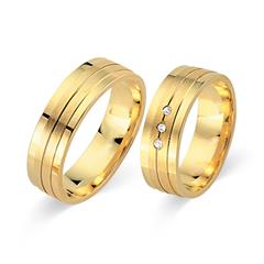 Trauringe 750er Gelbgold 3 Brillanten Unkategorisiert online kaufen