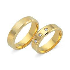 Trauringe 750er Gelbgold 3 Diamanten Unkategorisiert online kaufen