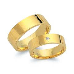 Trauringe 750er Gelbgold mit Brillant Unkategorisiert online kaufen