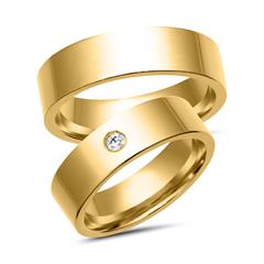 Trauringe 750er Gelbgold mit Brillant Unkategorisiert online kaufen