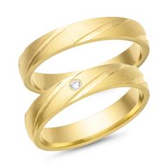 Trauringe 750er Gelbgold mit Brillant Unkategorisiert online kaufen