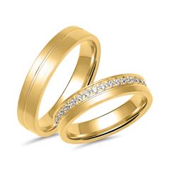 Trauringe aus Gold mit 36 Diamanten Unkategorisiert online kaufen