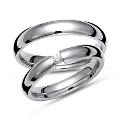 Trauringe Titan Eheringe Brillant 0,05 ct. Unkategorisiert online kaufen