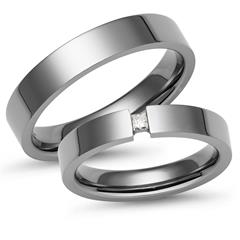 Trauringe Titan Eheringe Diamant 0,05 ct. Unkategorisiert online kaufen