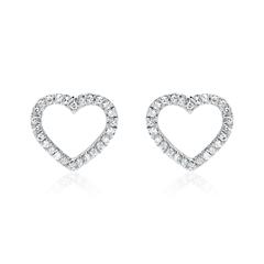 Unique Damen-Herzohrstecker, 52 Brillanten, 0,08 ct., 585 Roségold Unkategorisiert online kaufen