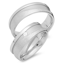 Unique Eheringe 333 Weißgold mit Brillant 0,05 ct Unkategorisiert online kaufen Unique Eheringe 333 Weißgold mit Brillant 0,05 ct Unkategorisiert online kaufen