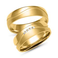 Unique Eheringe aus 333er/585er Gold mit 5 Brillanten, 0,05 ct Unkategorisiert online kaufen
