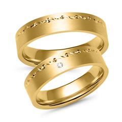 Unique Eheringe aus 333er/585er Gold mit Brillant 0,01 ct Unkategorisiert online kaufen