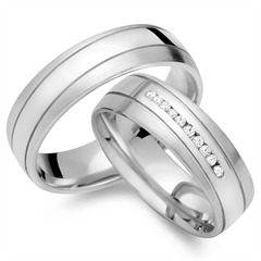 Unique Eheringe aus 333er Weißgold mit 10 Brillanten, 0,10 ct Unkategorisiert online kaufen Unique Eheringe aus 333er Weißgold mit 10 Brillanten, 0,10 ct Unkategorisiert online kaufen