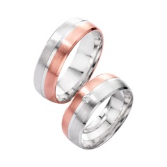 Unique Eheringe Rot- und Weißgold, 1 Brillant 0,03 ct, 7 mm Unkategorisiert online kaufen Unique Eheringe Rot- und Weißgold, 1 Brillant 0,03 ct, 7 mm Unkategorisiert online kaufen