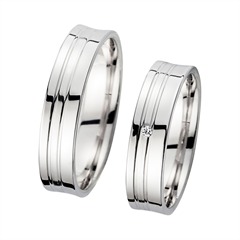 Unique Eheringe Weißgold mit 1 Brillant 0,01 ct, 5 mm Unkategorisiert online kaufen Unique Eheringe Weißgold mit 1 Brillant 0,01 ct, 5 mm Unkategorisiert online kaufen