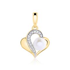 Unique Herzanhänger 585 Gold mit Perle, 2 Brillanten 0,01 ct TW/SI Unkategorisiert online kaufen Unique Herzanhänger 585 Gold mit Perle, 2 Brillanten 0,01 ct TW/SI Unkategorisiert online kaufen