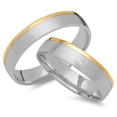 Unique Trauringe 333 Gelb-/Weißgold mit Brillant 0,02 ct Unkategorisiert online kaufen Unique Trauringe 333 Gelb-/Weißgold mit Brillant 0,02 ct Unkategorisiert online kaufen