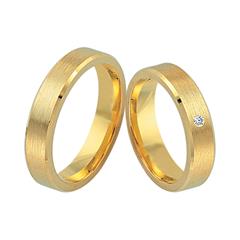 Unique Trauringe 750er Gelbgold mit 1 Brillant, ca. 0,04 ct, TW/SI Unkategorisiert online kaufen