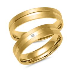 Unique Trauringe aus 333er/585er Gold mit Brillant 0,01 ct Unkategorisiert online kaufen