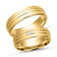 Unique Trauringe aus 333er Gelbgold mit ca. 0,03 ct Brillant Unkategorisiert online kaufen