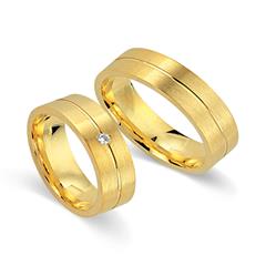 Unique Trauringe aus 750er Gelbgold mit Brillant 0,04 ct Unkategorisiert online kaufen