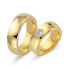 Unique Trauringpaar aus 333 Gelbgold mit ca. 0,40 ct Brillant Unkategorisiert online kaufen Unique Trauringpaar aus 333 Gelbgold mit ca. 0,40 ct Brillant Unkategorisiert online kaufen