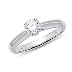 Unique Verlobungsring aus 750 Weißgold, 3 Diamanten 0,33 ct Unkategorisiert online kaufen